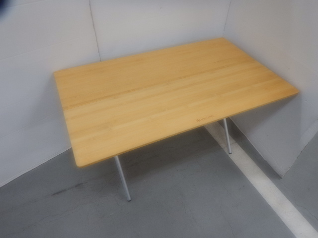 ワンアクションテーブルロング竹 | アウトドア用品・アウトドアグッズ