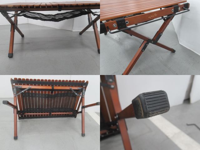 アルペンアウトドアーズ ウッドロールテーブル90 | アウトドア用品