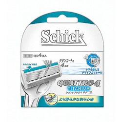 ヨドバシ.com - シック Schick 8コ入り QUATTRO4 TITANIUM (クアトロ4