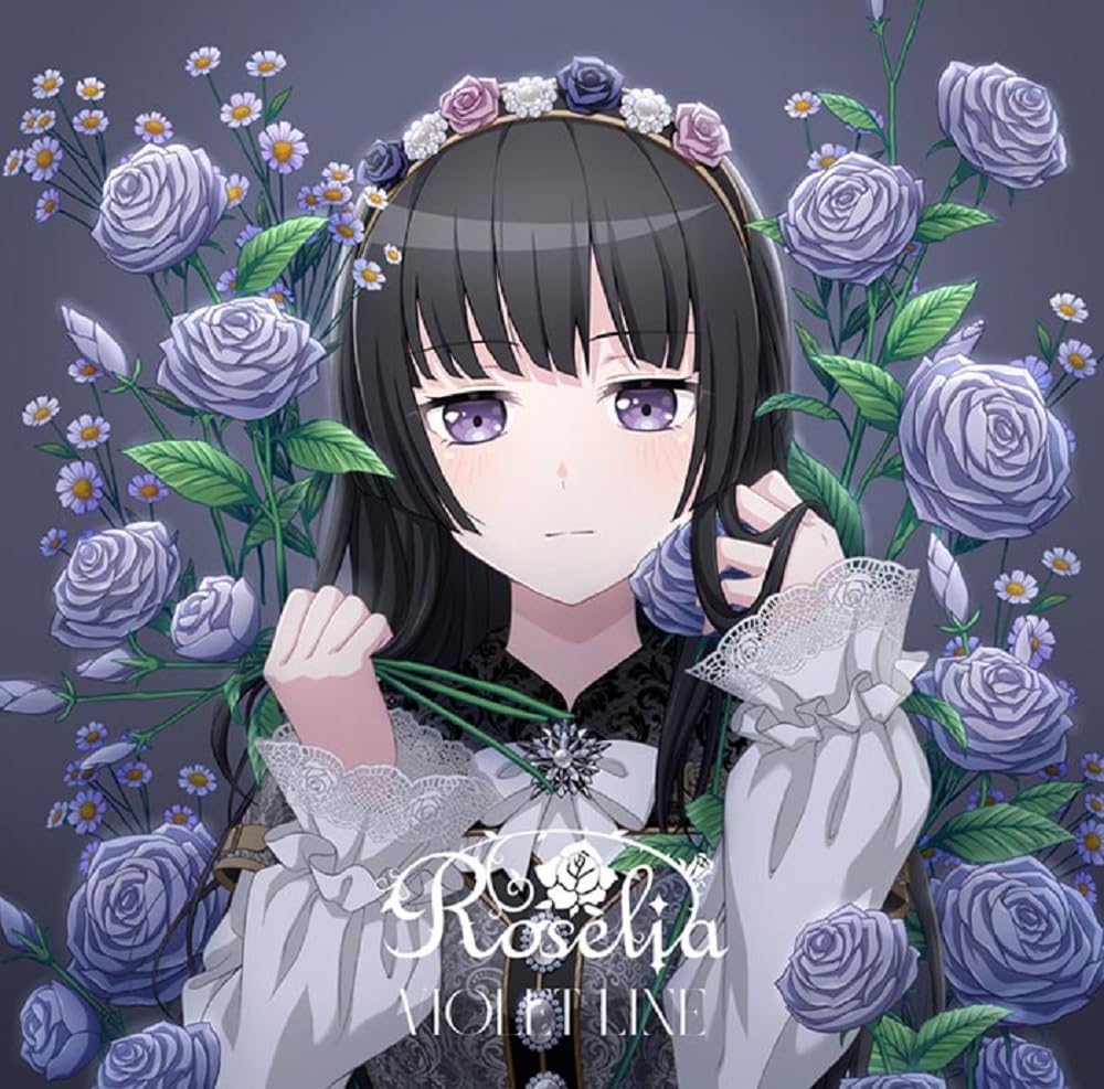 CD] VIOLET LINE Shirokane Rinko Ver. Nomal Edition Roselia BRMM