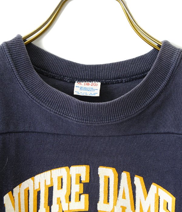 USED】Champion NOTRE DAME FOOTBALL T-SHIRTS | VINTAGE(ヴィンテージ
