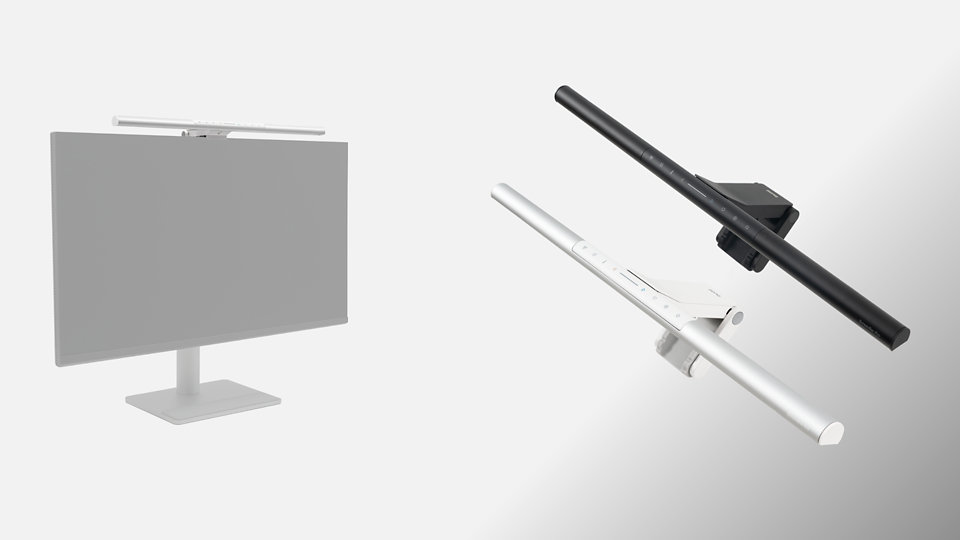 リモコン搭載モニターライト BenQ ScreenBar Plus | ベンキュージャパン