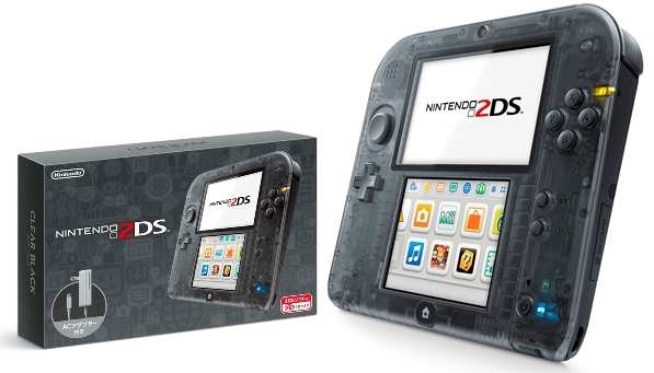 楽天ブックス: ニンテンドー2DS クリアブラック - Nintendo 3DS