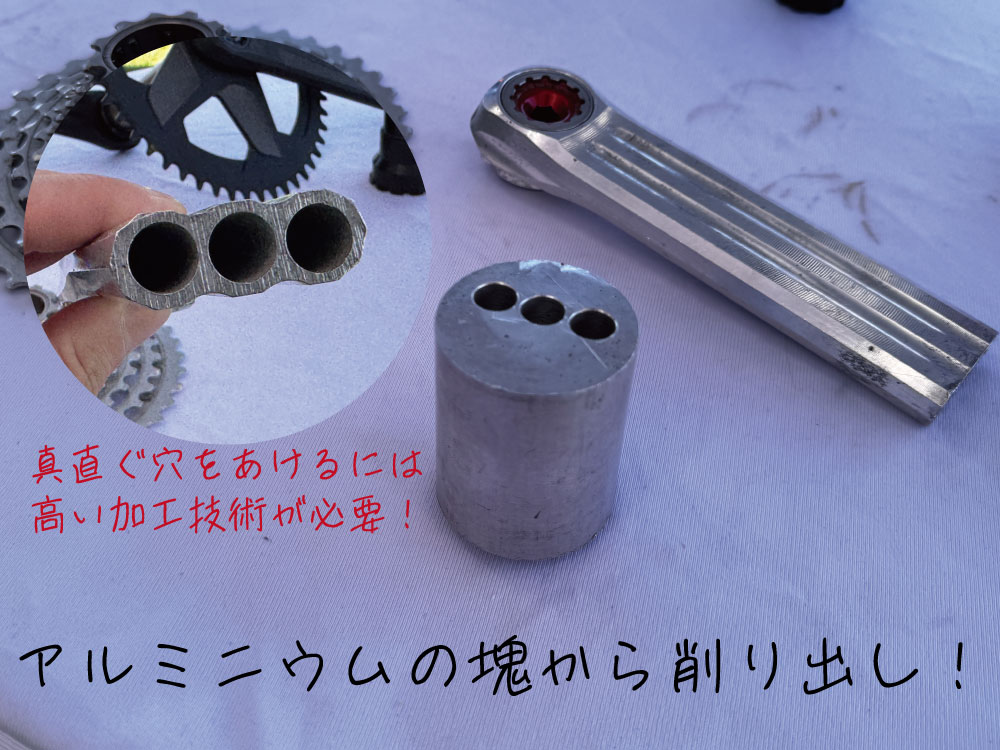 ALDHU 3D+ CRANK ARMSアルデュー3D+クランクアーム（30MM) | ROTOR