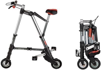 合体ロボみたいな自転車「A-bike」に電動アシスト版の「A-Bike