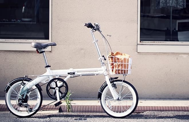 大型バスケットが装備された折りたたみ自転車「SERENO（セレーノ