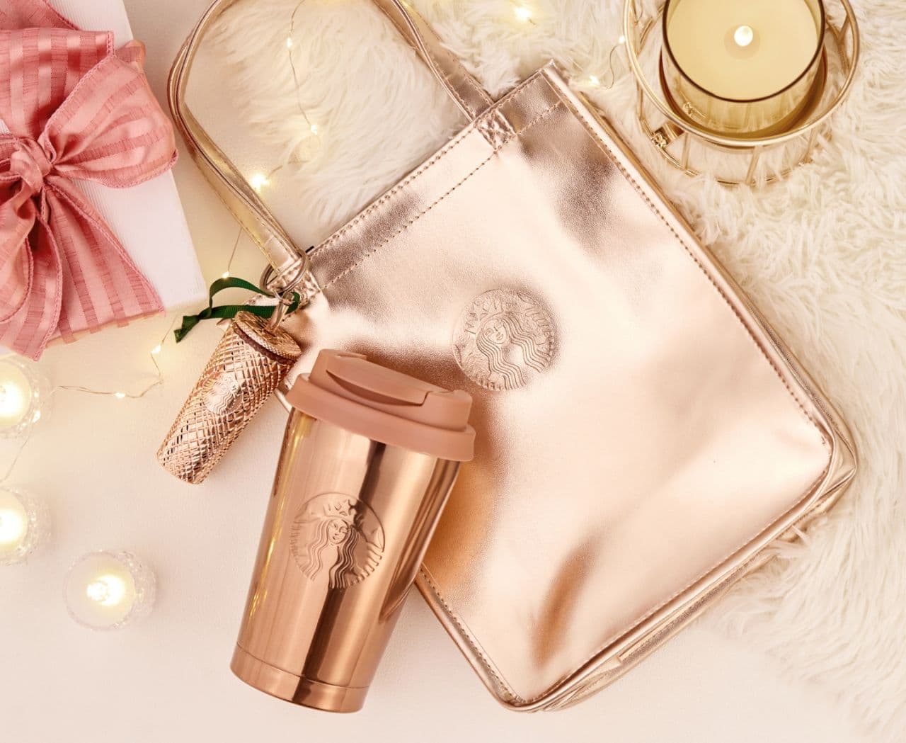 スターバックス ホリデーグッズ「BRIGHT HOLIDAY」ステンレスボトルや