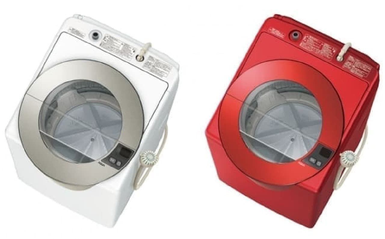 家族みんなが手伝える！“ナナメ洗濯槽”の縦型洗濯機「SLASH