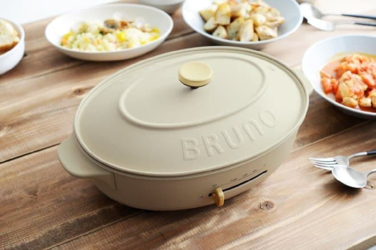 BRUNO（ブルーノ）」から大人のためのシックなホットプレート--3種の