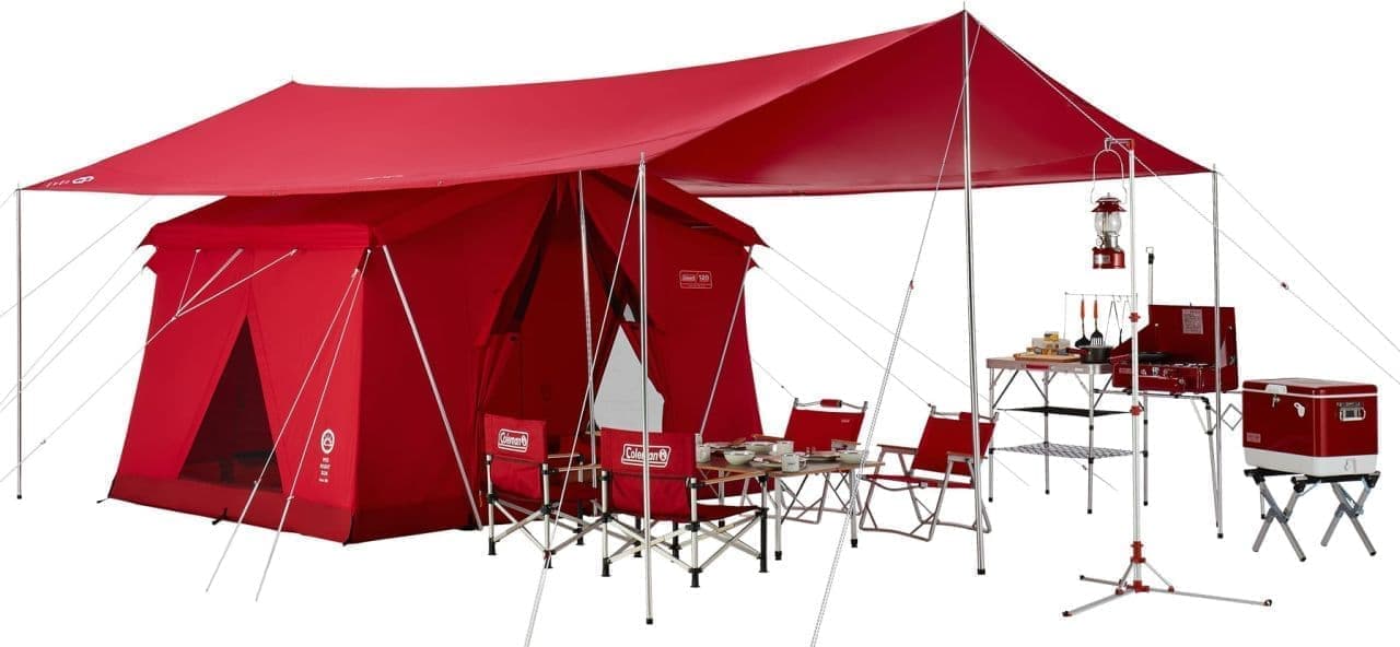 テーマは「The Red」…コールマンが創業120周年記念製品を数量限定販売