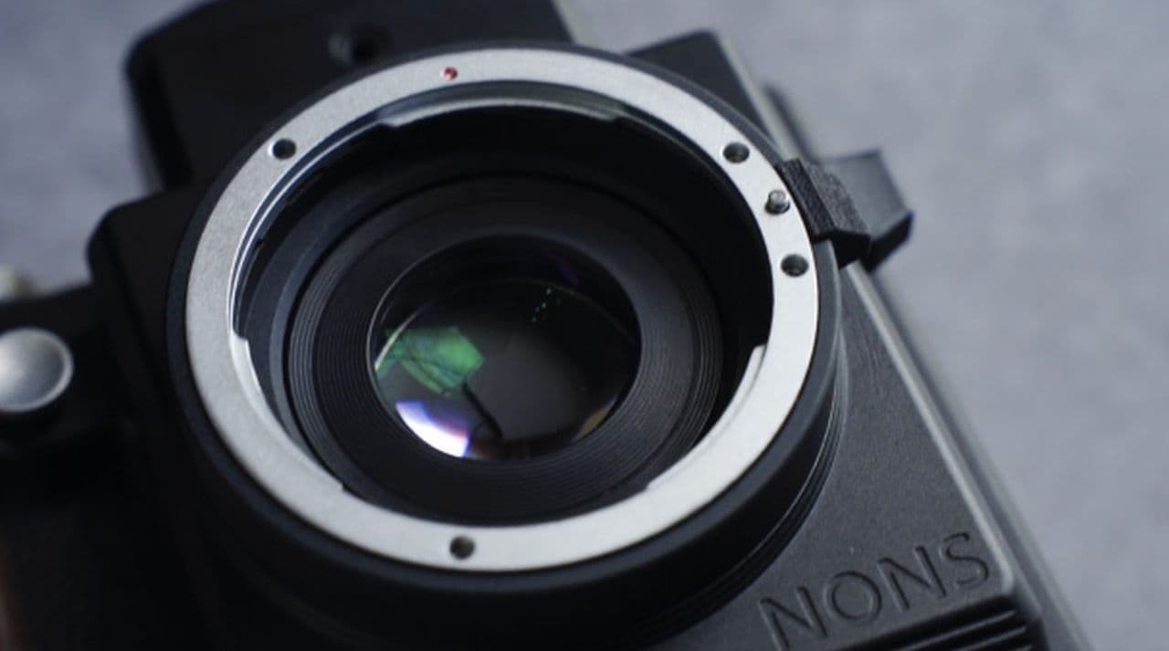 レンズ交換できる ボケ感も楽しめる 一眼インスタントカメラ「NONS