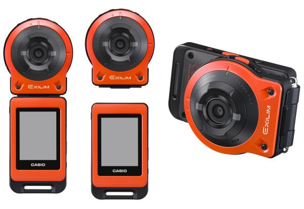 カシオ、カメラと画面が分離する新発想デジカメ「EX-FR10