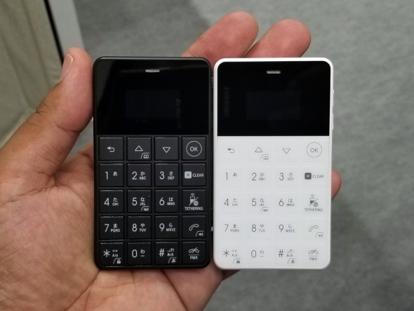 カードサイズの超小型ケータイ「NichePhone-S」にLTEモデル 2018年秋