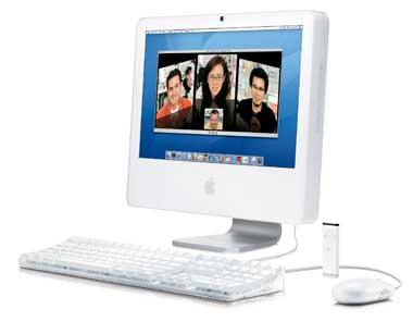 新しいiMac G5はiSight内蔵、リモコン搭載 - ITmedia NEWS