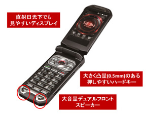 防水・防塵、耐衝撃 6年ぶりのタフネスガラケー「TORQUE X01」、auが