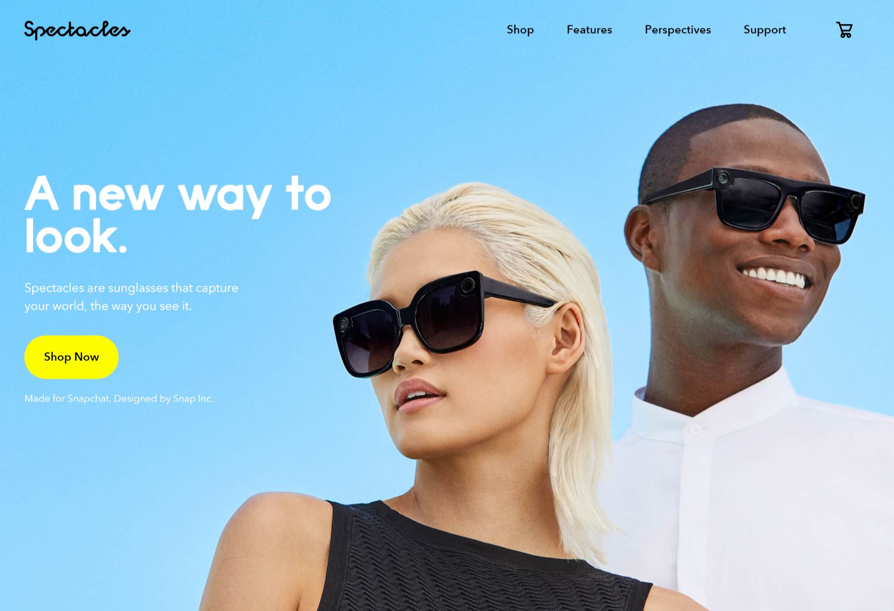 Snapのカメラ付きサングラス「Spectacles」新モデルはかなりおとなし