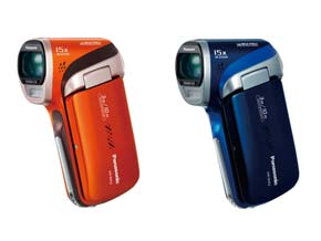 パナソニック、防水モデル「HX-WA20」などグリップスタイルビデオ3