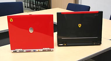 フェラーリ公認ノートPC新モデル「Ferrari 4000」発売──エイサー