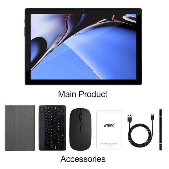 High-Quality 10.1inch Octa Core A523 Wif Android 14 Tab with 8GB