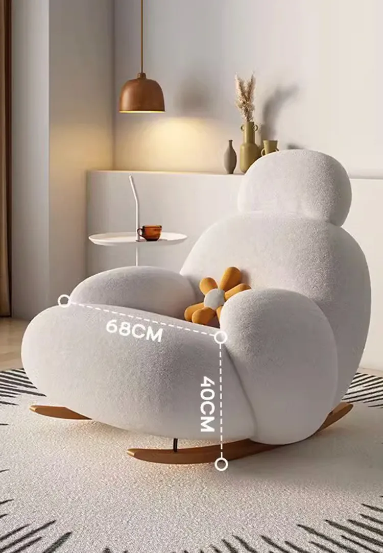 ラグジュアリーリビングルームソファチェアシングルリクライナー