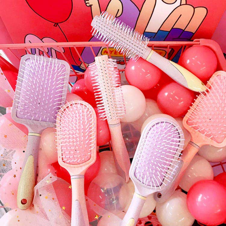 minana / ヘアブラシ 美髪ケア ヘアケア 頭皮マッサージ くし 櫛