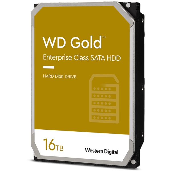 WESTERN DIGITAL WD Goldシリーズ 3.5インチ内蔵HDD 16TB WD161KRYZ