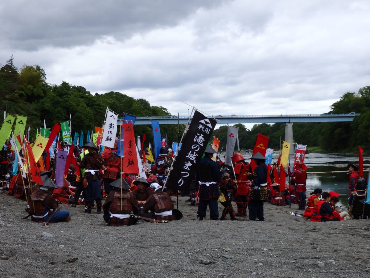 寄居北条まつり】豊臣秀吉による小田原征伐の際の鉢形城での攻防戦を