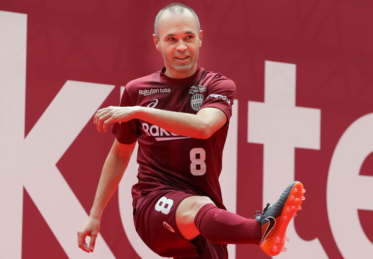 熱烈歓迎！イニエスタがヴィッセル神戸にやって来る