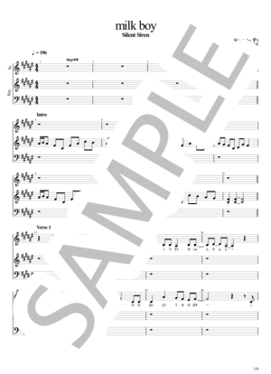 楽譜】拝啓、少年よ / Hump Back (バンドスコア / 初級) - Piascore