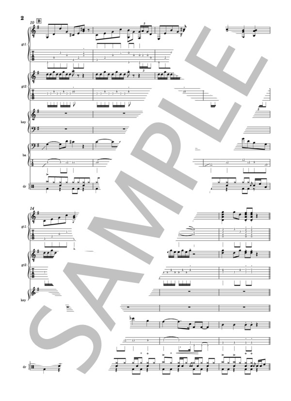 楽譜】僕のこと / Mrs. GREEN APPLE (バンドスコア / 中〜上級