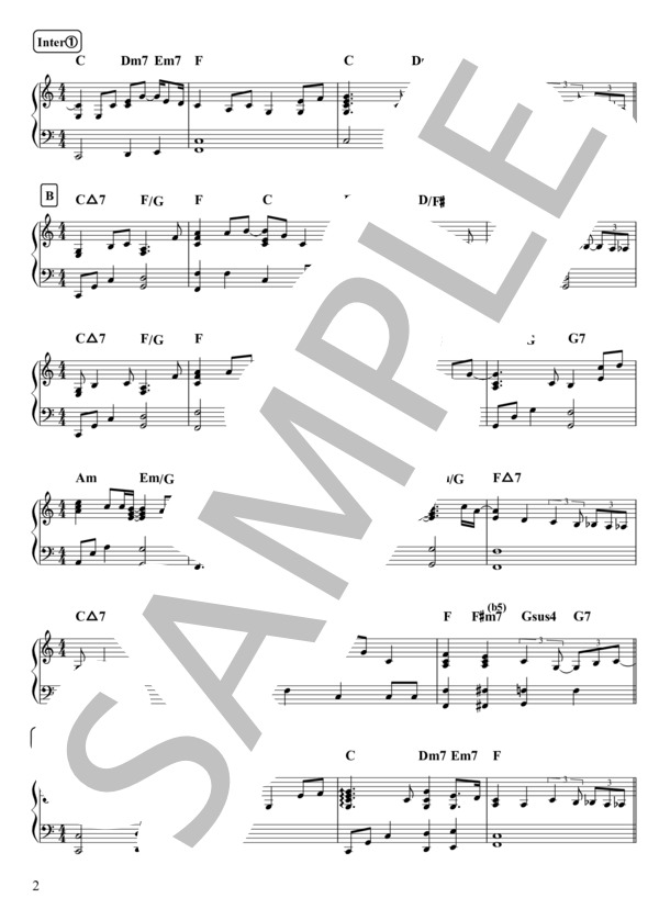 楽譜】GRAPEFRUIT MOON / WAITS・TOM (ピアノソロ / 中〜上級