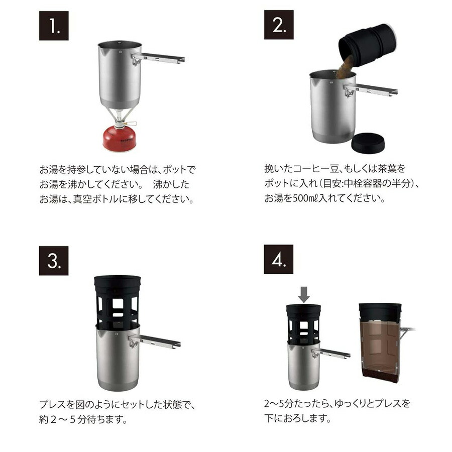 楽天市場】STANLEY スタンレー 真空コーヒーシステム 0.5L シルバー