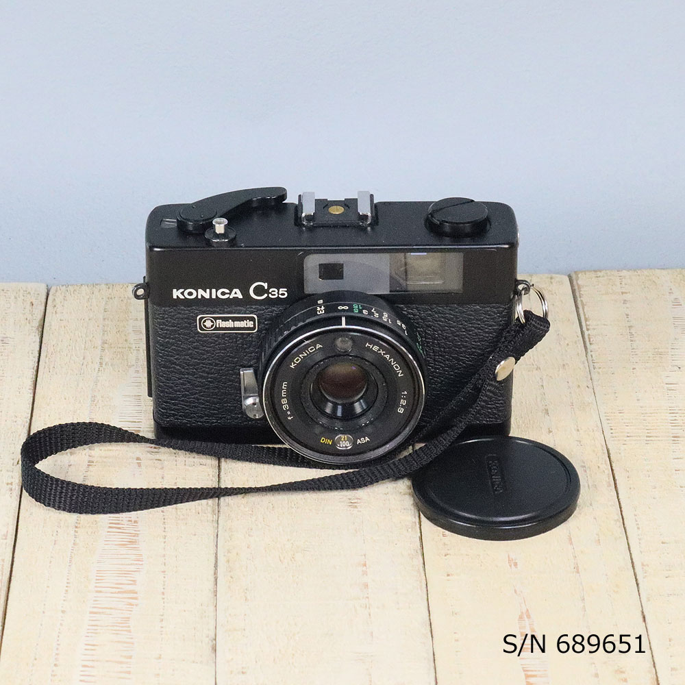 楽天市場】【整備済】【保証付 】 コニカ KONICA C35 Flashmatic