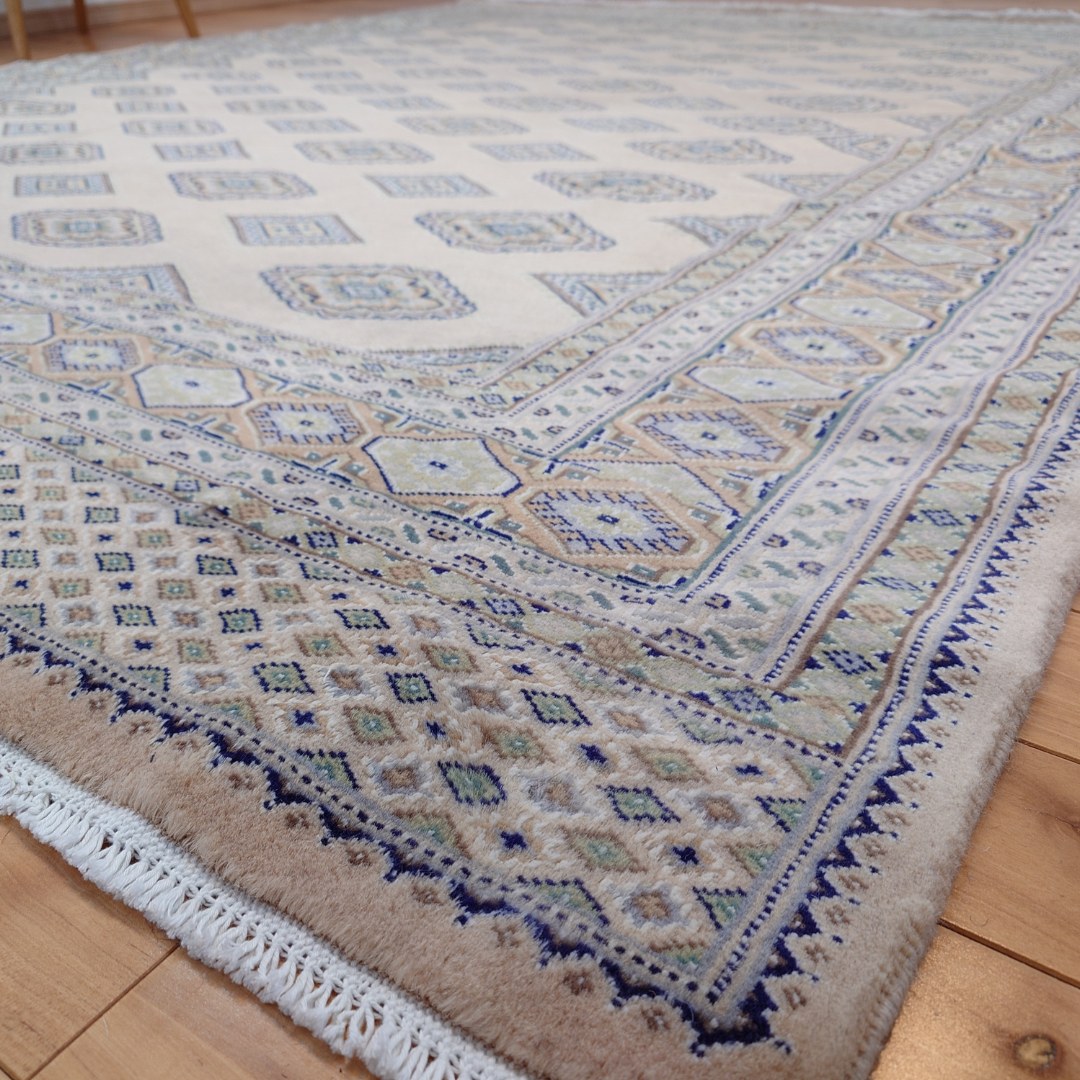 楽天市場】軽くて畳める手織りラグ パキスタン絨毯 玄関マット