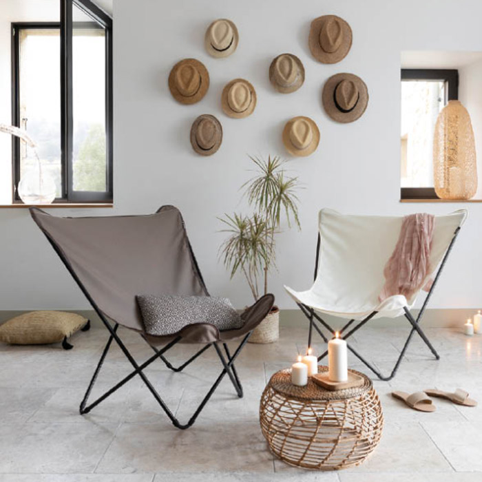 楽天市場】ガーデンチェア アウトドアチェア 折りたたみ イス