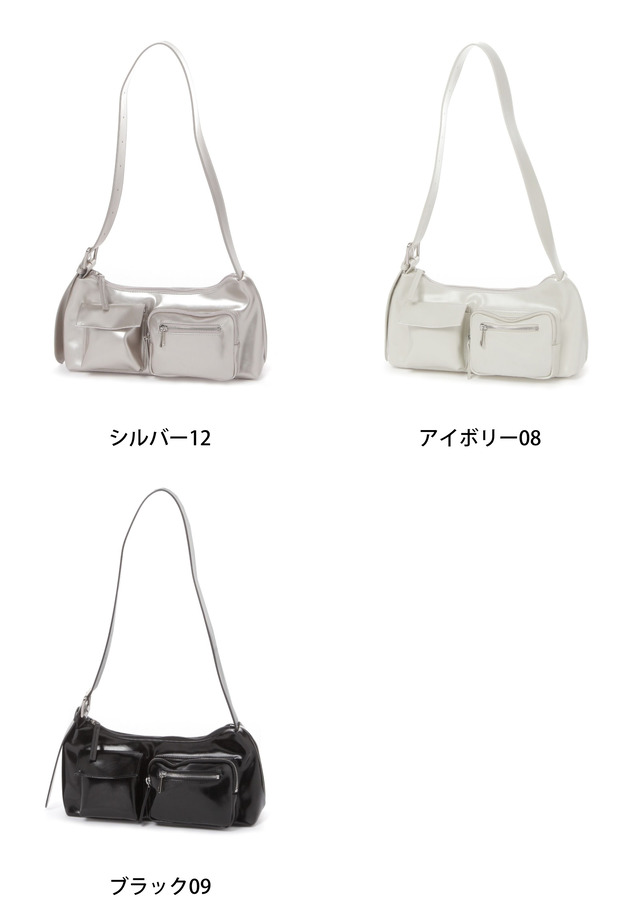 楽天市場】【SALE／40%OFF】ダブルポケットPUショルダー/248395 GLOBAL