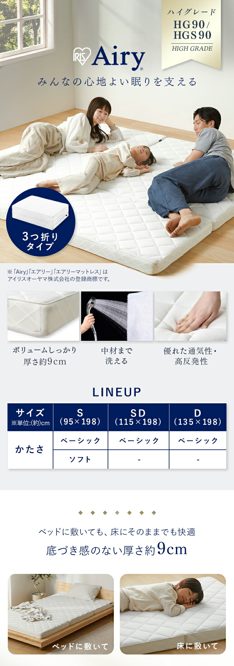 楽天市場】＼最大14％OFF／【公式】【選べる硬さ】 マットレス