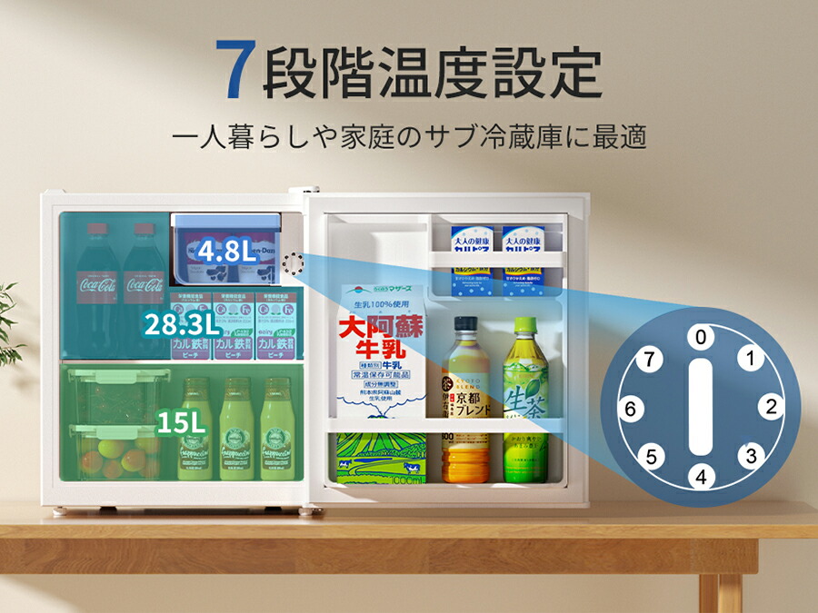 楽天市場】【3/5 SS応援P2倍☆最安値⇒11,990円】SAMKYO 冷蔵庫 48L