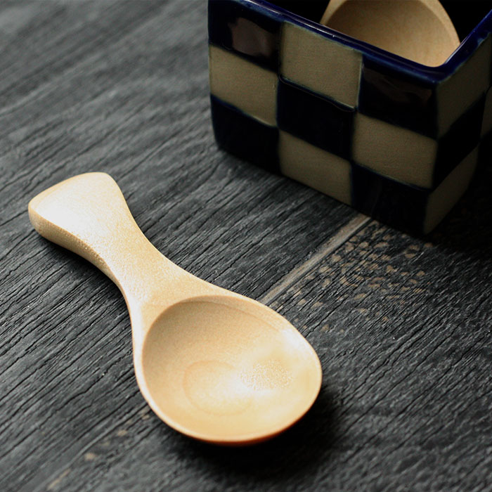 楽天市場】スプーン 木製 ミニスプーン 茶さじ ナチュラル 約8cm