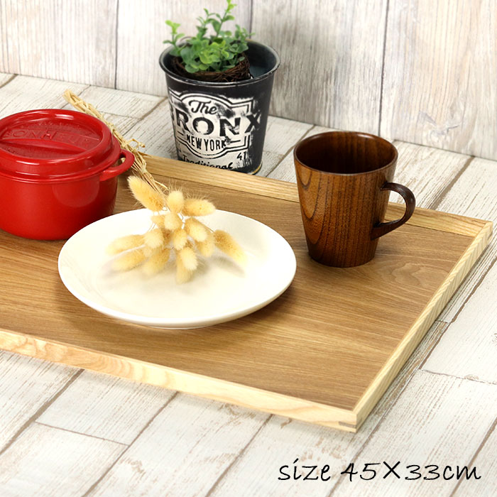 楽天市場】【2点で5％OFFクーポン配布中】 お盆 木製 京トレー