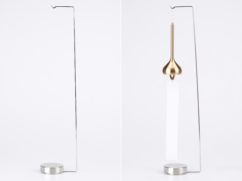 風鈴スタンド 能作 風鈴 吊り台 フック おしゃれ シンプル ステンレス