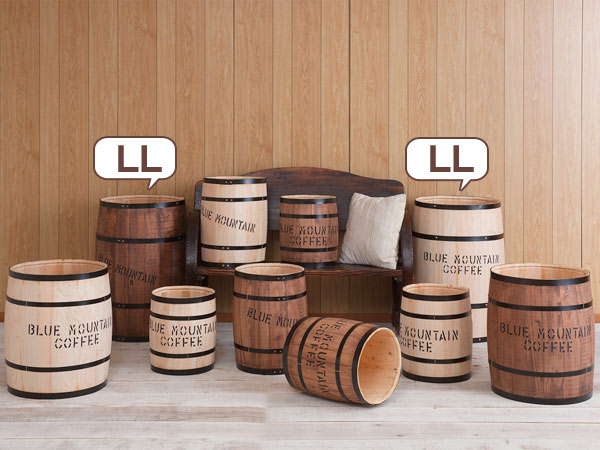 楽天市場】コーヒー樽 木樽 ヒノキ製 LLサイズ 高さ67cm （ インテリア