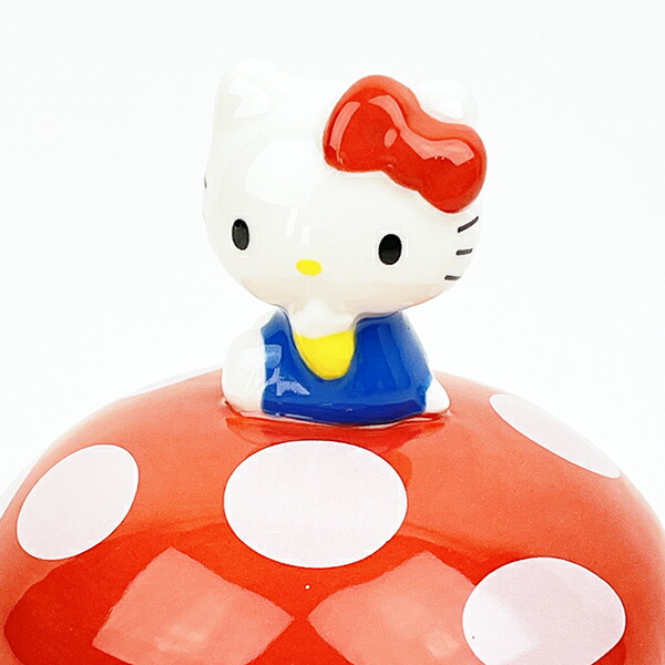 サンリオ ハローキティ きのこキャニスター 小物入れ Sanrio