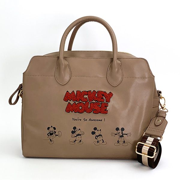 ミッキーマウス ディズニー バリアスポーズボストン GG バッグ ACCOMODE