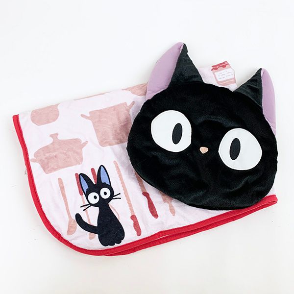 スタジオジブリ 魔女の宅急便 ジジ クッションブランケット パン屋