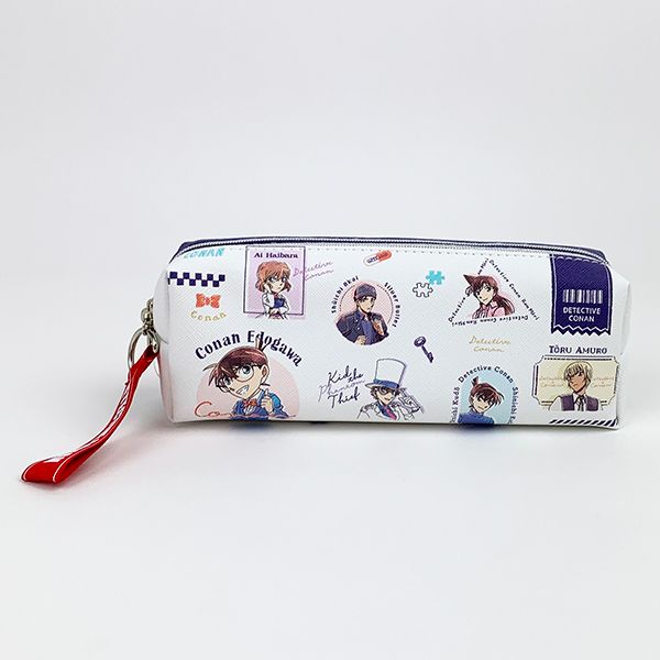 名探偵コナン ペンポーチ チラシ ペンケース ツインファスナー 筆箱