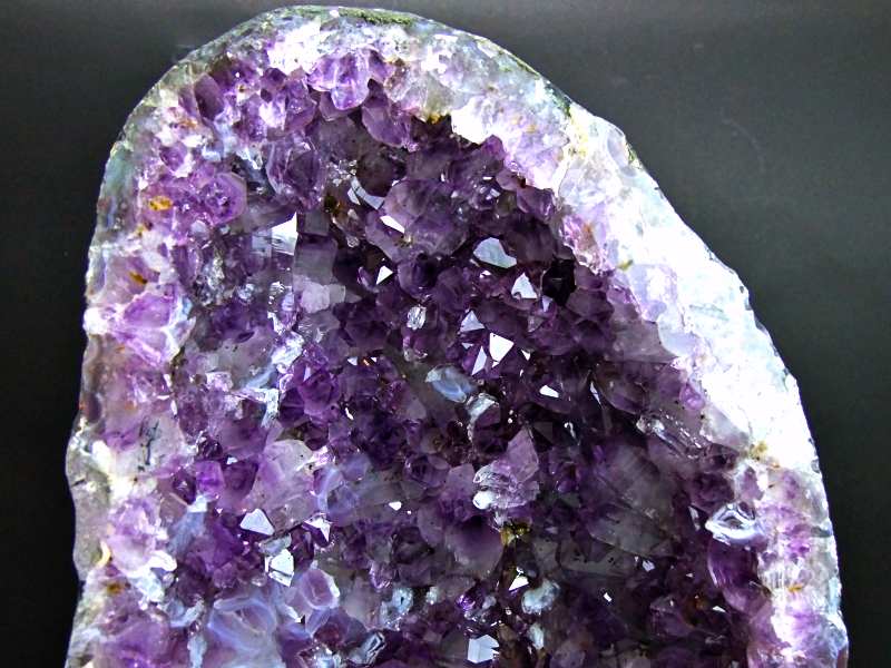 楽天市場】店頭展示中 ○メノウ共生 【アメジスト ドーム(アメジスト