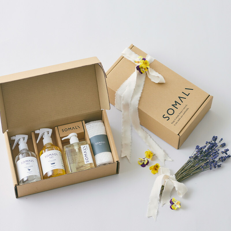 楽天市場】SOMALI そまり ギフトセットH 水周り3点セット 木村石鹸