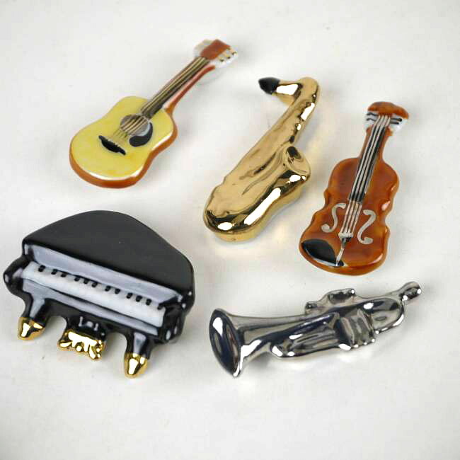 ハーモニー箸置きセット 鳳山 - 京焼清水焼 松韻堂