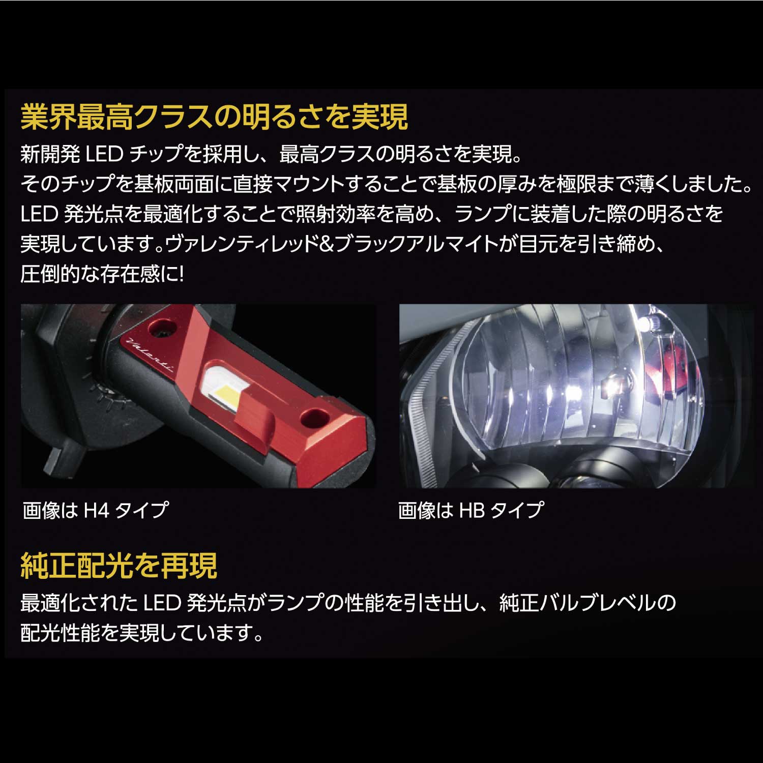 Valenti ヴァレンティ ジュエルLEDヘッド＆フォグバルブ ZXシリーズ
